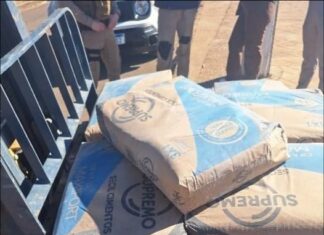 Polícia Militar intercepta carga de cimento antes de travessia irregular para a Argentina
