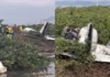 Duas pessoas ficam em estado grave após queda de avião de pequeno porte em Navegantes