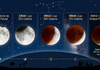 Eclipse lunar acontece nesta madrugada; veja o melhor horário para observar a “Lua de Sangue”