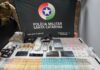PM prende quatro suspeitos e apreende drogas, arma e dinheiro no Oeste de SC