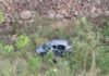 Colisão entre carro e caminhão deixa duas pessoas feridas na BR-282