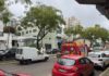 Colisão entre carro e moto mobiliza Bombeiros e PM no Centro de Chapecó