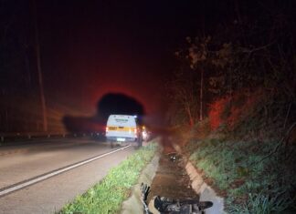 Relatório da PMRv divulga mais detalhes de grave acidente na SC-160 com homem transferido para hospital de Chapecó