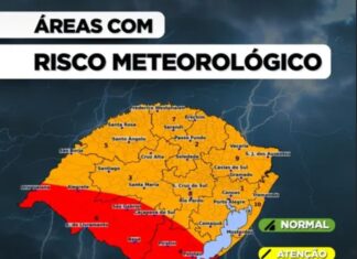 Ciclone-bomba provoca alerta para ventos acima de 100 km/h no Sul do Brasil