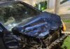 VÍDEO: Mulher fica ferida após colisão entre dois carros em Chapecó