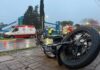 VÍDEO: Motociclista fica ferido após colisão com carro em avenida de Chapecó
