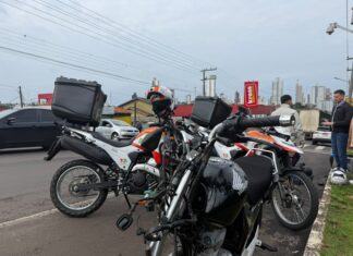 Motociclista fica ferido após colisão com Jeep Compass em Chapecó