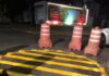 Motoristas devem redobrar atenção após instalação de mini rotatória em Chapecó
