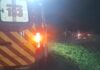 Acidente na BR-280 deixa passageira em crise nervosa em SC