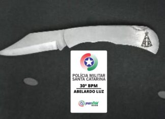 Adolescente é abordado com canivete após discussão no oeste de SC