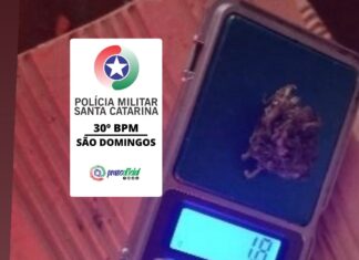 Homem é flagrado com maconha durante abordagem