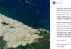 NASA divulga imagem dos Lençóis Maranhenses vista do espaço e destaca ‘deserto feito de água’