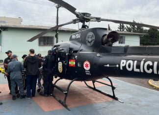 SAER-Fron realiza transferência aeromédica de homem com suspeita de AVC