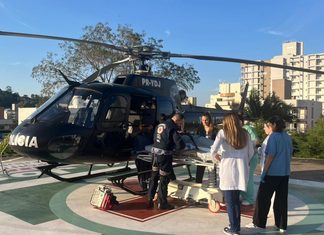 VÍDEO: Homem de 41 anos é transferido de Maravilha para Xanxerê após suspeita de infarto