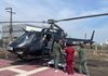 Mulher com AVC é transferida de Palmitos para Chapecó em operação aeromédica