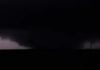 Tornado de grande dimensão é registrado durante temporal no Oeste de Santa Catarina
