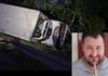 Motorista do Oeste Catarinense morre após caminhão tombar na PR-280, no Paraná