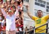 Candidatos à Presidência iniciaram campanha em redutos eleitorais neste domingo