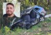 Homem morre após ser arremessado de carro em colisão contra carreta no Oeste de SC
