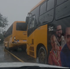 Colisão entre dois ônibus deixa 16 pessoas feridas no bairro Efapi, em Chapecó