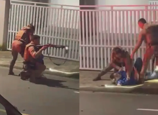 Ocorrência por som alto termina com três presos e policial ferida em Jaraguá do Sul