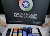 PM apreende mais de 4 kg de drogas e prende dois suspeitos no Extremo-Oeste de SC