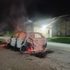 Veículo é completamente destruído por incêndio durante a madrugada em Araquari