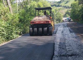 Obras na SC-283 avançam com novas faixas e drenagem entre Seara e Arvoredo