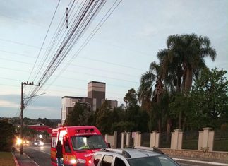 Colisão entre dois carros deixa homem ferido no Oeste de SC