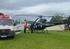SAMU Aeromédico e SAERFRON transferem paciente com suspeita de AVC de Caibi ao HRO