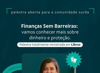 Palestra em Libras sobre finanças será realizada em Chapecó