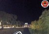 Motorista fica ferido após caminhão sair da pista e tombar em ponte na SC-350