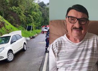 Médico de Nonoai e motociclista morrem em acidente na SC-480, em Chapecó