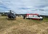 Helicóptero do SAER-FRON transporta idosa com suspeita de AVC de Ponte Serrada para Chapecó
