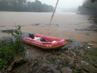 Corpo é localizado boiando no Rio do Peixe, em Joaçaba