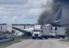 VÍDEO: Avião de carga da Amazon sai da pista durante pouso em aeroporto de Miami