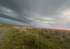 Caçadores de tempestades filmam supercélula durante temporal no RS
