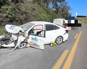 Prefeitura de Seara decreta luto após morte de idoso em acidente com carro da Saúde