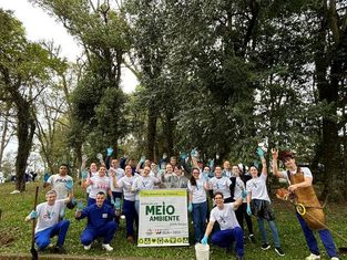 Aurora Coop mobiliza 580 voluntários em ações ambientais em 26 cidades