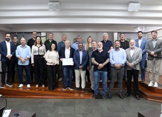 Sindicont Chapecó recebe homenagem da Câmara de Vereadores pelos 30 anos de história