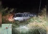 Capotamento de micro-ônibus deixa três mortos e 14 feridos no interior de SP