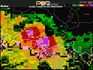 Chuva forte e granizo de até 5 cm atingem Chapecó e região