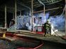 Incêndio atinge caldeira de usina de asfalto em Cordilheira Alta e mobiliza bombeiros da região