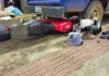 Motociclista fica ferido após colisão com carro em Seara