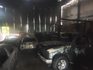 Incêndio destrói cinco carros em funilaria na região da Efapi, em Chapecó