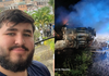 Caminhoneiro de 27 anos morre após caminhão capotar e pegar fogo na BR-280 em SC
